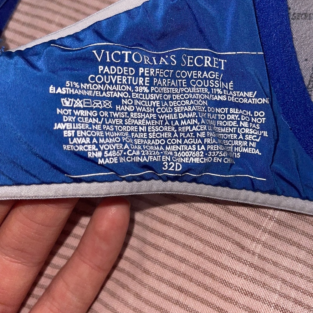 Victoria’s Secret Blue Multi-way Padded Bra - Picture 3 of 4